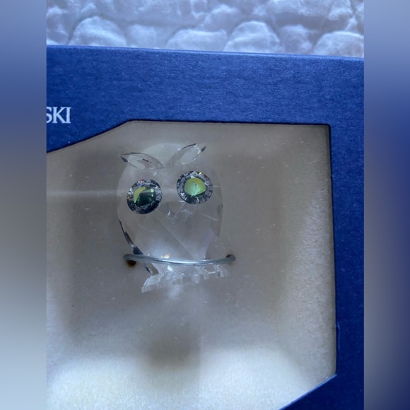 NEW Swarovski Crystal Owl Mini Figurine - Picture 5 of 13